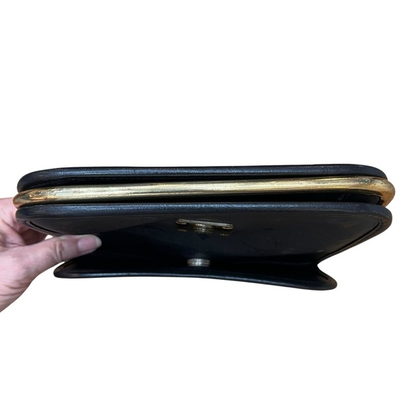 MCM Vintage Visetos Nylon Crossbody Bag Black - Picture 4 of 7